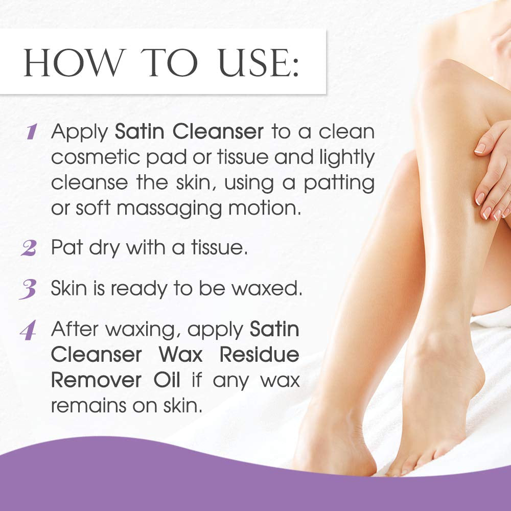 Satin Cleanser Skin Preparation Cleanser, 16 Oz