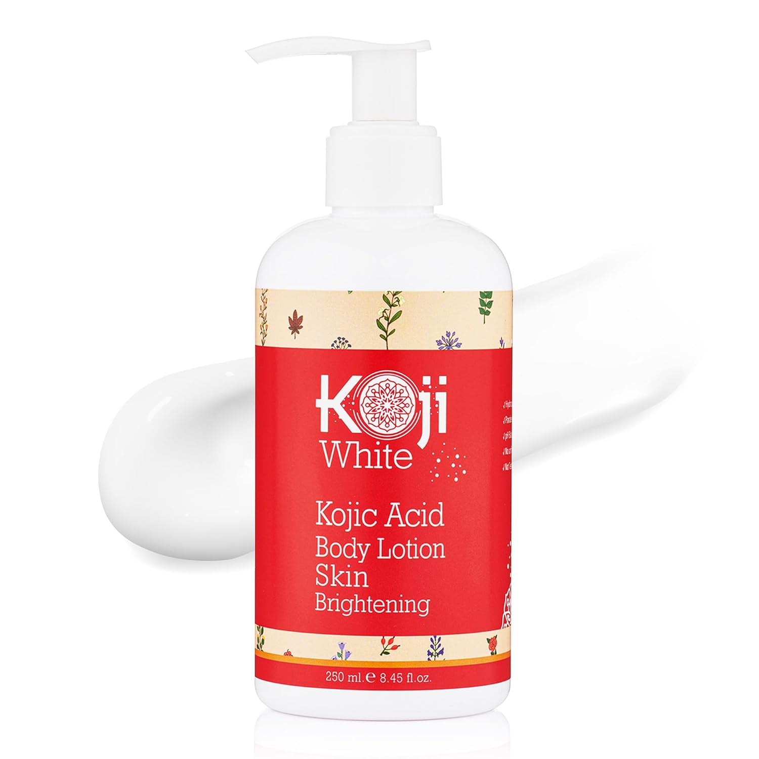 Kojic Acid Skin Brightening Body Lotion - Body Moisturizer & Skin Firming for Women, Boost Hydrating, Sun Damage Skin, Uneven Skin Tone, Paraben-Free, Vegan, 8.45 Fl Oz Bottle