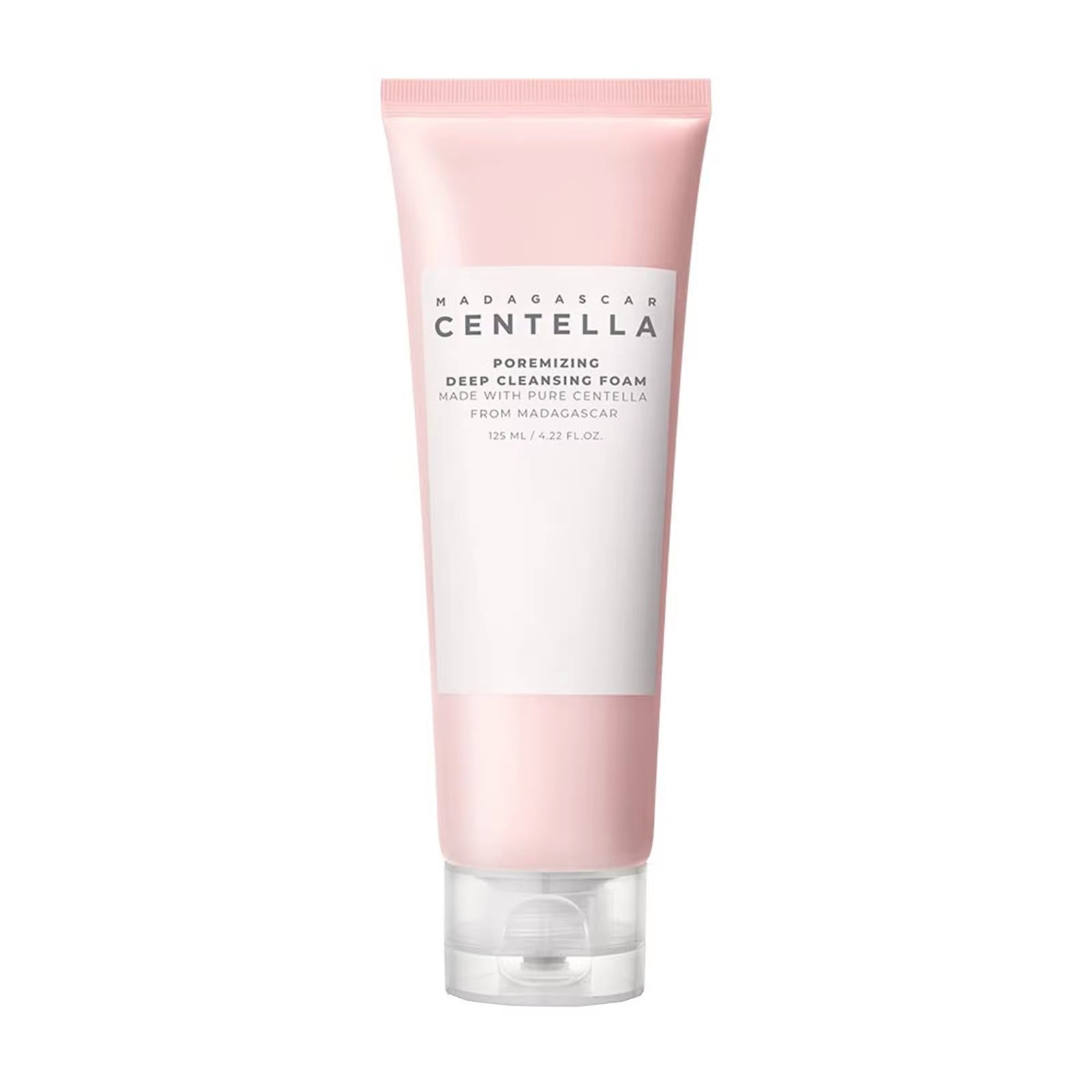 Madagascar Centella Poremizing Deep Cleansing Foam 125Ml, Remove Pore-Clogging Debris